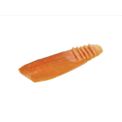 Zalmzijde gerookt gesneden 0.9-1.4 kg